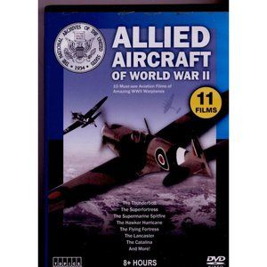 ALLIED AIRCRAFT OF WWII, 11 FILMS on 3 DVDs